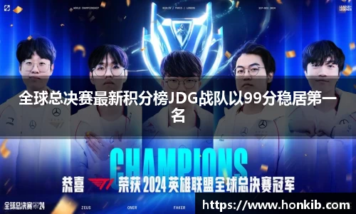 全球总决赛最新积分榜JDG战队以99分稳居第一名